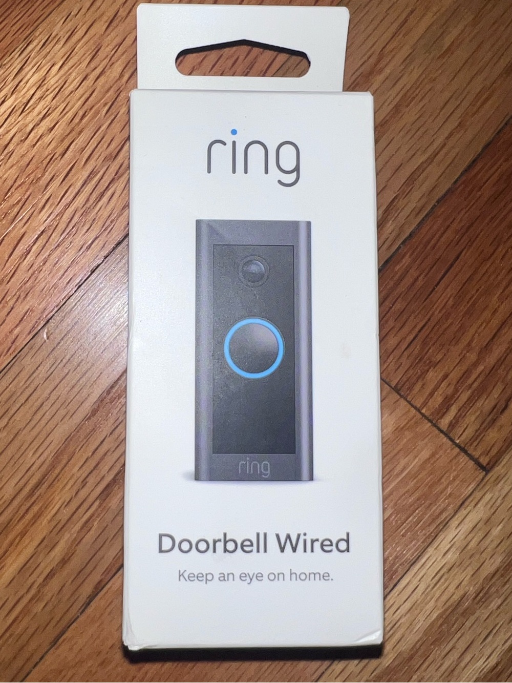 NEW SEALED Ring Video Doorbell Wired 1080p HD Black Smart Doorbell